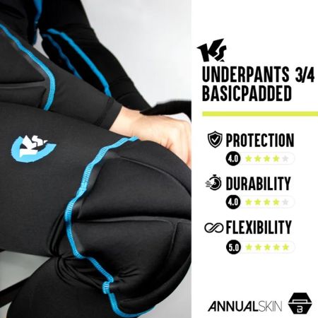 ΑΝΔΡΙΚΟ ΚΟΛΑΝ ΤΕΡΜΑΤΟΦΥΛΑΚΑ KEEPERsport Challenge Underpants BasicPadded 3/4 528817 KS60037-407 εικόνα 7