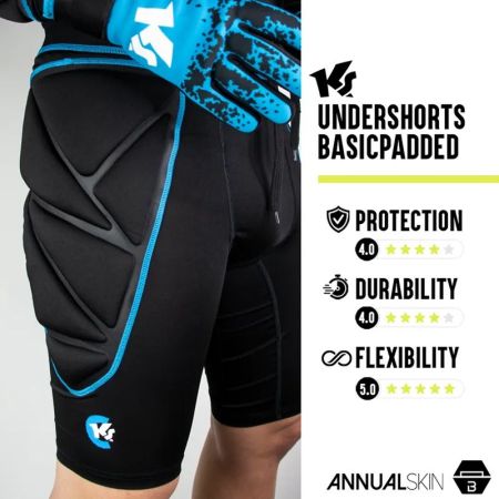Colanti Portar Barbati KEEPERsport Challenge Undershorts BasicPadded 528816 KS60036_407 imagine 6