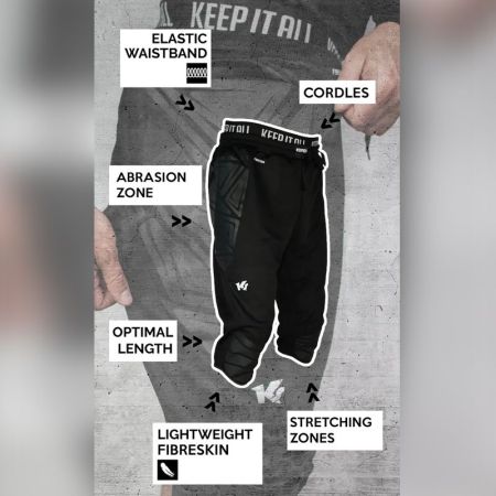 ΑΝΔΡΙΚΟ ΠΑΝΤΕΛΟΝΙ ΤΕΡΜΑΤΟΦΥΛΑΚΑ KEEPERsport GK Pants UnPadded 3/4 Premier 528804 KS30009-991 εικόνα 7
