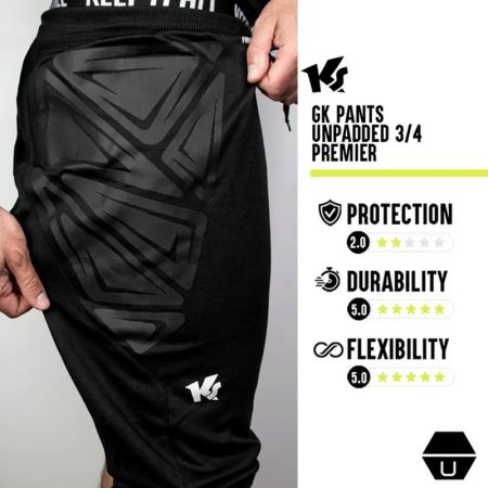 ΑΝΔΡΙΚΟ ΠΑΝΤΕΛΟΝΙ ΤΕΡΜΑΤΟΦΥΛΑΚΑ KEEPERsport GK Pants UnPadded 3/4 Premier 528804 KS30009-991 εικόνα 8
