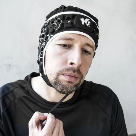 Вратарска Каска KEEPERsport Head Guard Hero 531967 KE80011-995 изображение 6