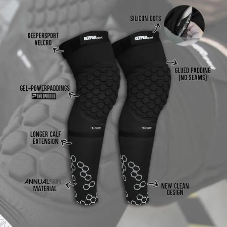 Наколенки KEEPERsport Knee Guard PowerPadded Hero JR 531946 KE80013-995 изображение 7