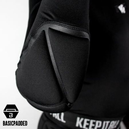 Bluza de Portar Copii cu Protectie KEEPERsport Undershirt BasicPadded L/S JR 528649 KS60025-991 imagine 4