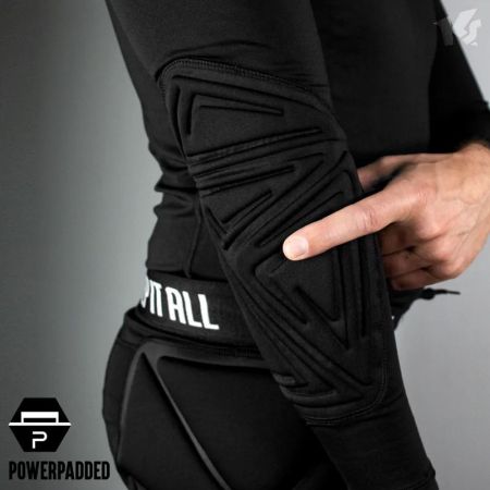 Bluza Portar Barbati Cu Protectie KEEPERsport Undershirt PowerPadded L/S 528642 KS60026-991 imagine 5