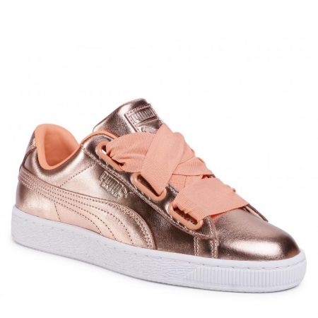 Детски Кецове PUMA Basket Heart Luxe 519512 366730-03 изображение 2