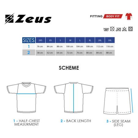 ΑΘΛΗΤΙΚΗ ΕΜΦΑΝΙΣΗ ZEUS Kit Aquarius Nero/Giallo Fluo 511646 KIT AQUARIUS-O εικόνα 2