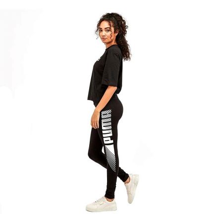 Дамски Клин PUMA Essentials Graphic Leggings 520659 586875-01 изображение 4