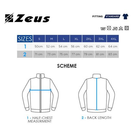 Мъжка Блуза ZEUS Maglia ML Monolith Blu 515659 Maglia ML Monolith изображение 5