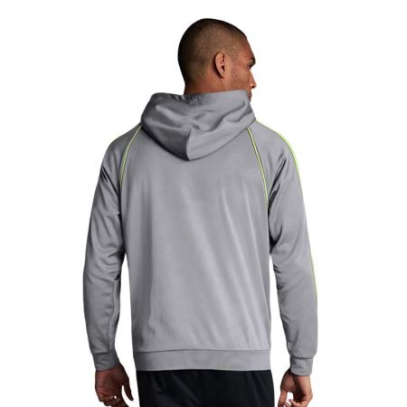 Мъжки Суичър MUSAI Afiki Jacket Light Grey/Fluor Yellow 533037 MU0302 изображение 2