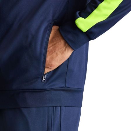 Hanorac Barbati MUSAI Afiki Jacket Navy Blue/Fluor Yellow 533035 MU0302 imagine 5