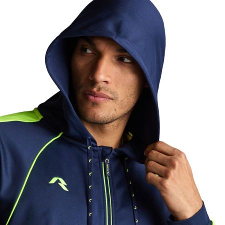 Hanorac Barbati MUSAI Afiki Jacket Navy Blue/Fluor Yellow 533035 MU0302 imagine 6