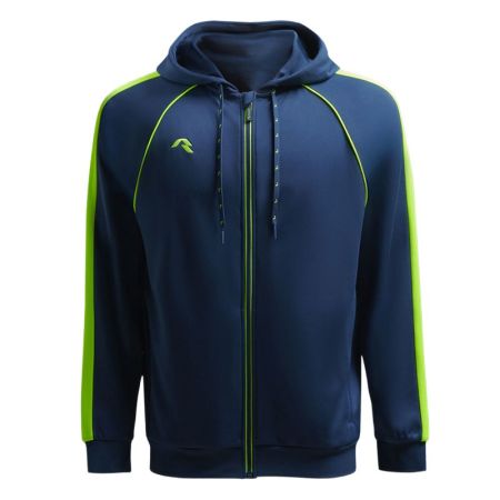 Hanorac Barbati MUSAI Afiki Jacket Navy Blue/Fluor Yellow 533035 MU0302 imagine 7