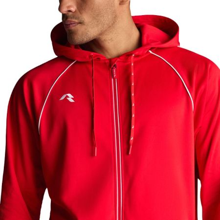 Мъжки Суичър MUSAI Afiki Jacket Red/White 533031 MU0302 изображение 4