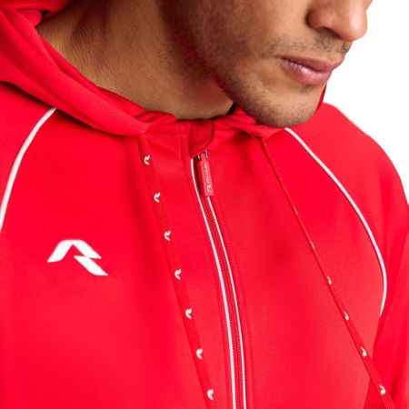 Мъжки Суичър MUSAI Afiki Jacket Red/White 533031 MU0302 изображение 5