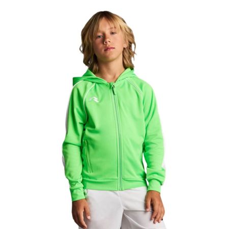 Детски Суичър MUSAI Afiki Kids Jacket Fluor Green/White 533045 MU0302