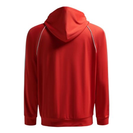 Hanorac Copii MUSAI Afiki Kids Jacket Red/White 533039 MU0302 imagine 4
