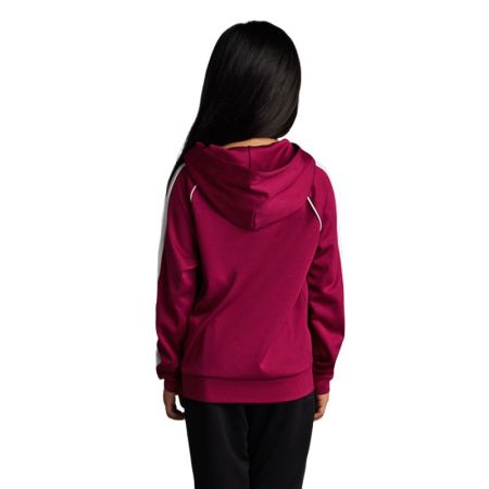 ΠΑΙΔΙΚΟ ΦΟΥΤΕΡ MUSAI Afiki Kids Jacket Burgundy/White 533040 MU0302 εικόνα 2