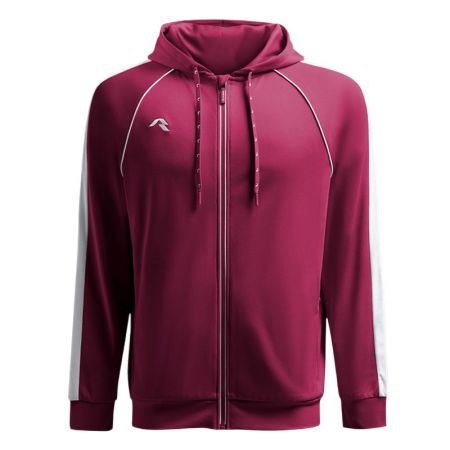 ΠΑΙΔΙΚΟ ΦΟΥΤΕΡ MUSAI Afiki Kids Jacket Burgundy/White 533040 MU0302 εικόνα 3