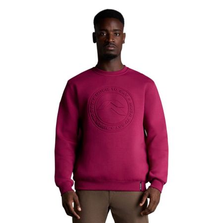 Hanorac Barbati MUSAI Boati Sweatshirt Burgundy 534365 MU0315