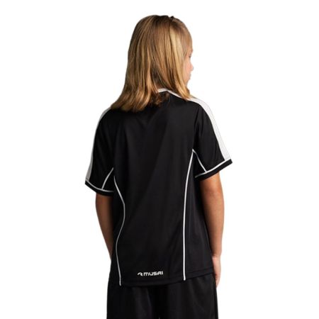 Детска Тениска MUSAI Afiki Kids T-Shirt Black/White 532744 MU0104 изображение 2