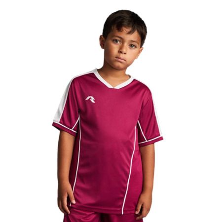 Детска Тениска MUSAI Afiki Kids T-Shirt Burgundy/White 532743 MU0104