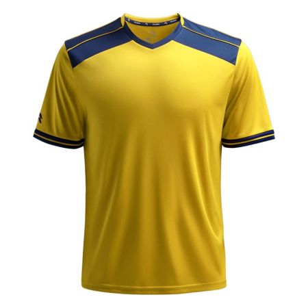 Детска Тениска MUSAI Ishi Kids T-Shirt Yellow/Navy Blue 532762 MU0105 изображение 3