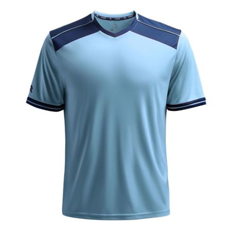 Детска Тениска MUSAI Ishi Kids T-Shirt Sky Blue/Navy Blue 532765 MU0105 изображение 3