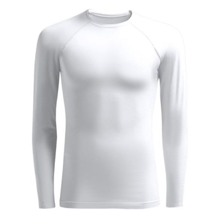 Bluza Termica Sport Copii MUSAI Joto Thermal Long Sleeve Kids T-Shirt White 532821 MU0109 imagine 3