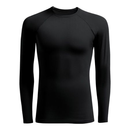 Bluza Termica Sport Copii MUSAI Joto Thermal Long Sleeve Kids T-Shirt Black 532831 MU0109 imagine 3