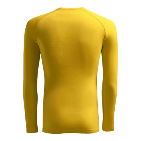Bluza Termica Sport Copii MUSAI Joto Thermal Long Sleeve Kids T-Shirt Yellow 532822 MU0109 imagine 4