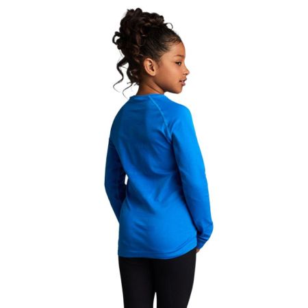 Bluza Termica Sport Copii MUSAI Joto Thermal Long Sleeve Kids T-Shirt Royal Blue 532827 MU0109 imagine 2