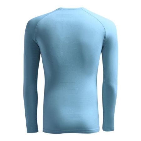 Bluza Termica Sport Copii MUSAI Joto Thermal Long Sleeve Kids T-Shirt Sky Blue 532826 MU0109 imagine 4