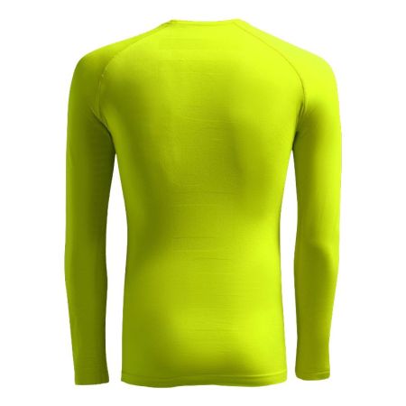 Bluza Termica Sport Copii MUSAI Joto Thermal Long Sleeve Kids T-Shirt Fluor Yellow 532832 MU0109 imagine 4