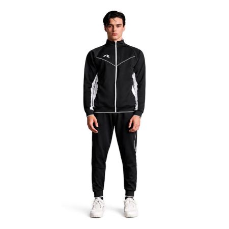 Hanorac Barbati MUSAI Hekima Jacket Black/White 533775 MU0313 imagine 2