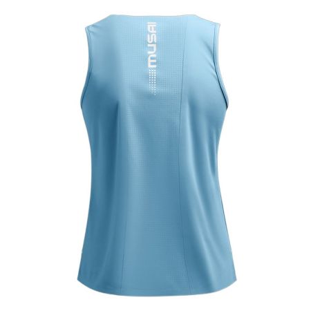 Maiou Copii MUSAI Hekima Kids Sleeveless T-Shirt Sky Blue 534008 MU0112-K imagine 4