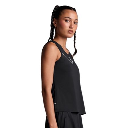 Maiou Dama MUSAI Hekima Woman Sleeveless T-Shirt Black 533979 MU0112 imagine 3