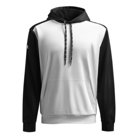 Мъжки Суичър MUSAI Saba Hoodie Sweatshirt White/Black 532500 MU0307 изображение 6