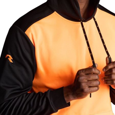 Hanorac Barbati MUSAI Saba Hoodie Sweatshirt Fluor Orange/Black 532504 MU0307 imagine 5