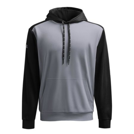 Hanorac Barbati MUSAI Saba Hoodie Sweatshirt Light Grey/Black 532503 MU0307 imagine 5