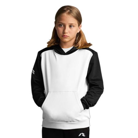 Детски Суичър MUSAI Saba Hoodie Kids Sweatshirt White/Black 532613 MU0307
