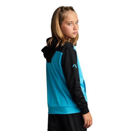 ΠΑΙΔΙΚΟ ΦΟΥΤΕΡ MUSAI Saba Hoodie Kids Sweatshirt Fluor Turquoise/Black 532609 MU0307 εικόνα 2