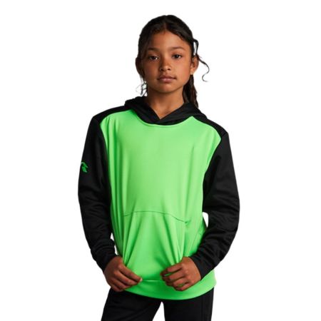 Детски Суичър MUSAI Saba Hoodie Kids Sweatshirt Fluor Green/Black 532610 MU0307