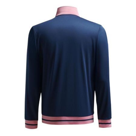 Мъжки Суичър MUSAI Ishi Jacket Navy Blue/Gum Pink 533065 MU0304 изображение 7