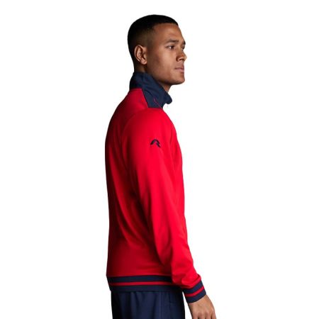 Мъжки Суичър MUSAI Ishi Jacket Red/Navy Blue 533062 MU0304 изображение 3