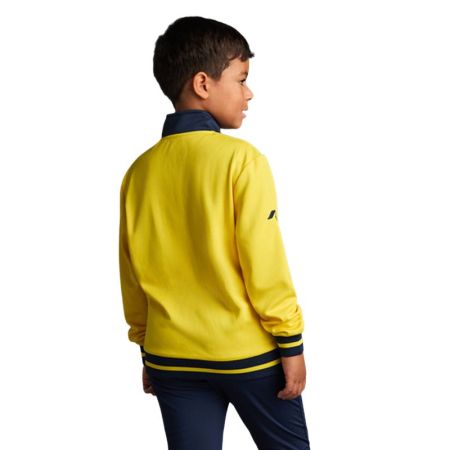 ΠΑΙΔΙΚΟ ΦΟΥΤΕΡ MUSAI Ishi Kids Jacket Yellow/Navy Blue 533069 MU0304 εικόνα 2