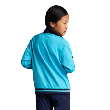 Детски Суичър MUSAI Ishi Kids Jacket Fluor Turquoise/Navy Blue 533074 MU0304 изображение 2