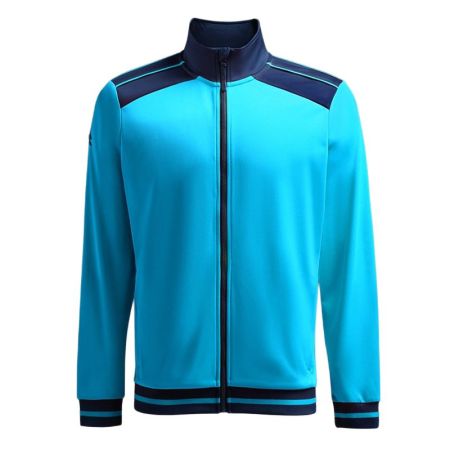 Детски Суичър MUSAI Ishi Kids Jacket Fluor Turquoise/Navy Blue 533074 MU0304 изображение 3