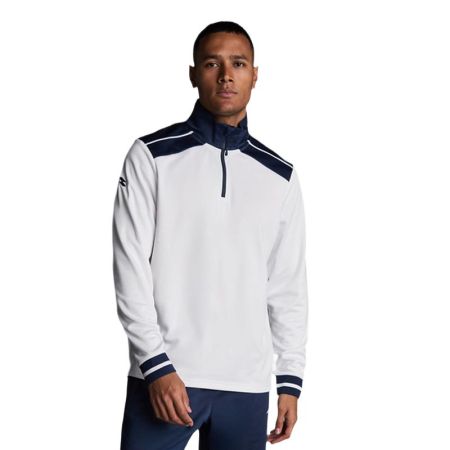 Мъжка Блуза MUSAI Ishi Sweatshirt White/Navy Blue 532526 MU0308