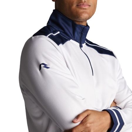 Bluza Barbati MUSAI Ishi Sweatshirt White/Navy Blue 532526 MU0308 imagine 4