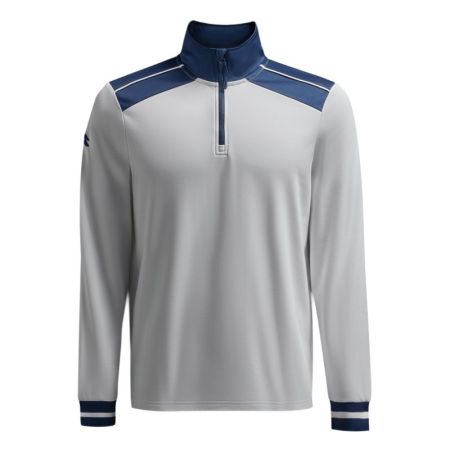 Bluza Barbati MUSAI Ishi Sweatshirt White/Navy Blue 532526 MU0308 imagine 7